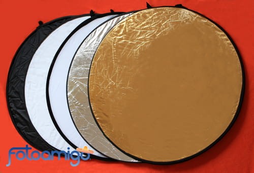 Okrągła blenda fotograficzna 5w1 okrągła 80cm + pokrowiec