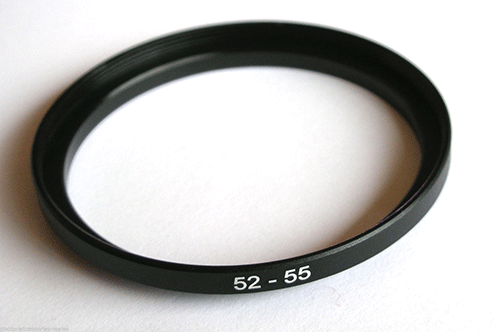 Pierścień redukcyjny, redukcja 52-55mm (step-up ring)