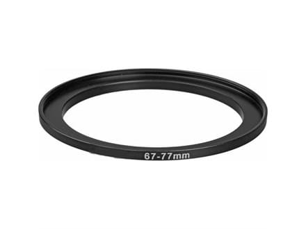 Pierścień redukcyjny, redukcja 67-77mm (step-up ring)