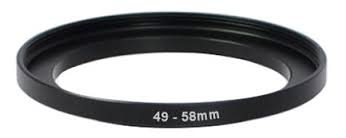 Pierścień redukcyjny, redukcja 49-58mm (step-up ring)