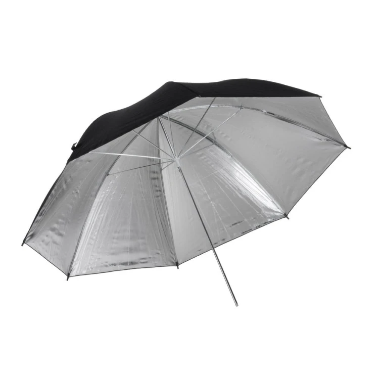 Parasolka fotograficzna srebrna 90cm Quadralite Quantuum
