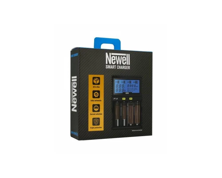 Ładowarka Newell Smart C4 do akumulatorów NiMH/Li-Ion AA/AAA. do gimbali 18350, 18650