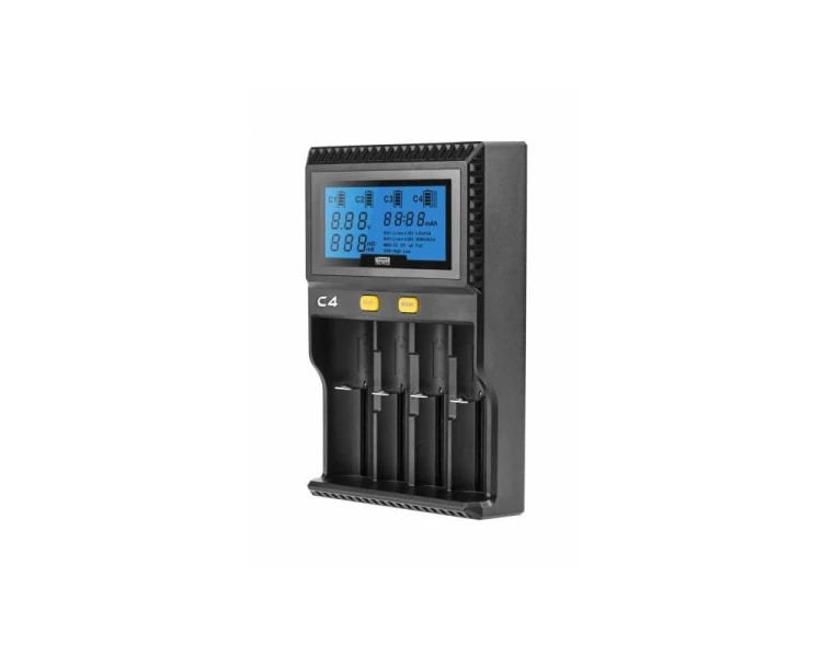 Ładowarka Newell Smart C4 do akumulatorów NiMH/Li-Ion AA/AAA. do gimbali 18350, 18650