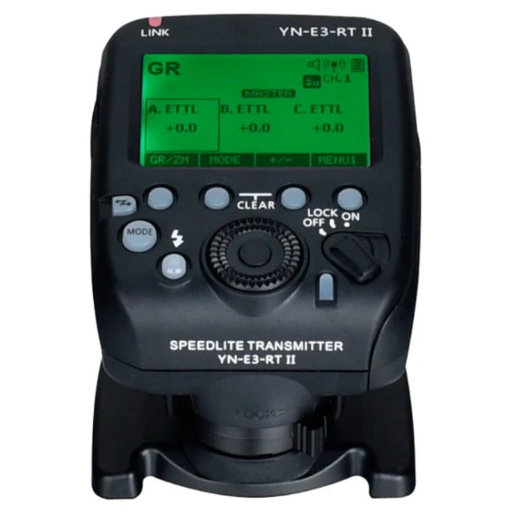 Kontroler radiowy Yongnuo YN-E3-RT II do lamp systemu Canon