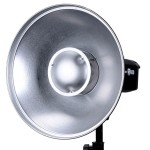 Beauty dish srebrny 42cm, plaster miodu,  dyfuzor. mocowanie Bowens