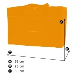 Duża torba na lampy i akcesoria  studyjne o wymiarach 60 x 38 x 21cm Free 100