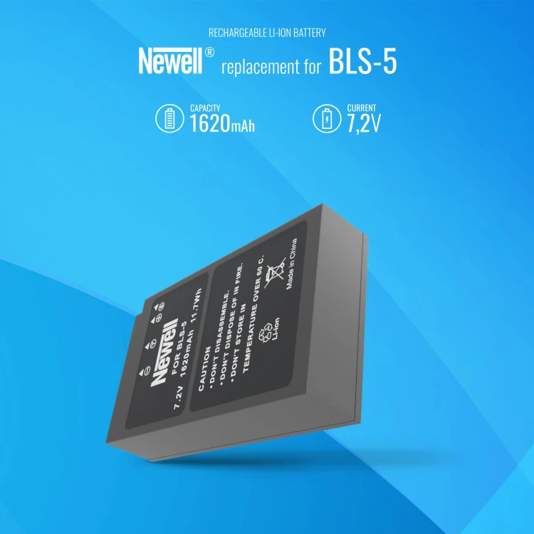 Akumulator Newell BLS-5 BLS-50 do Olympusa