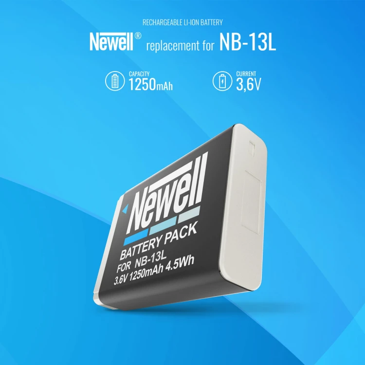 Akumulator Newell zamiennik NB-13L Canon