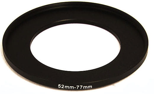 Pierścień redukcyjny, redukcja 52-77mm (step-up ring)