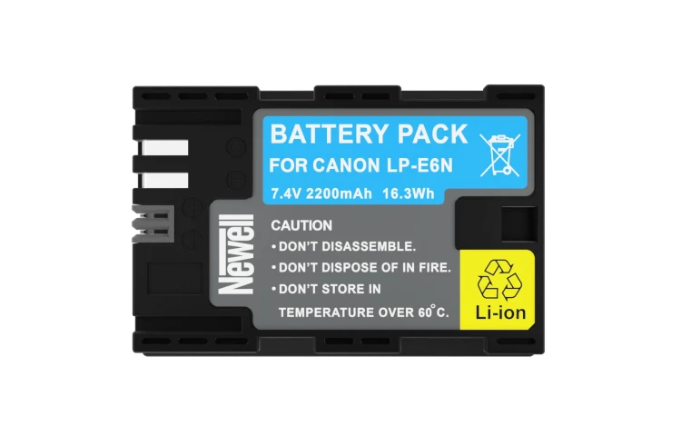 Akumulator LP-E6N Newell do Canon 5D Mark II, 7D, 60D, 70D, 80D, 5D Mark II i III i 6D 7D Mark II