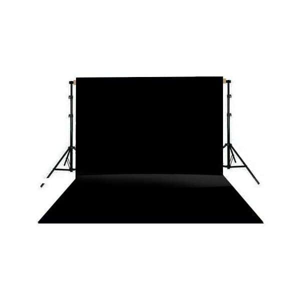 Tło kartonowe  Savage 2,7m x 5,5m czarne Black #20