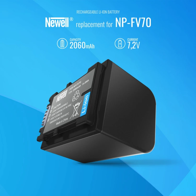 Akumulator Newell zamiennik NP-FV70A Sony HDR-TG1, HDR-TG3E, HDR-TG5