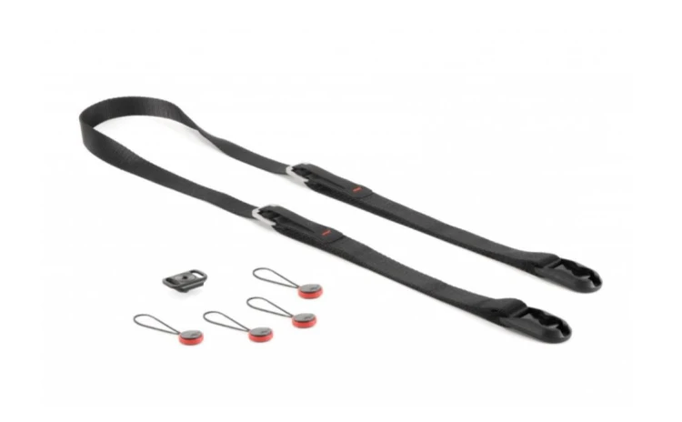 Pasek na szyję do małego aparatu Peak Design Leash v3 czarny