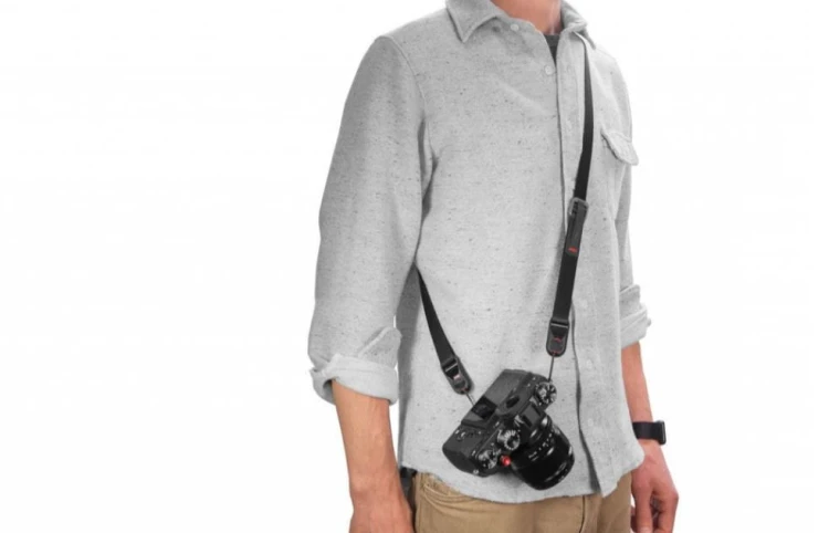 Pasek na szyję do małego aparatu Peak Design Leash v3 czarny