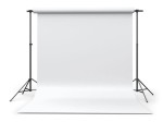 Tło kartonowe białe Savage Widetone 2,20 x 5,5m Super White - ciepła biel