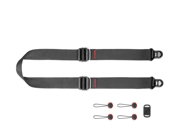 Pasek Peak Design Slide Lite Black v3 czarny do lekkiego aparatu