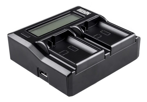 Ładowarka dwukanałowa Newell DC-LCD do akumulatorów NP-FZ100 do Sony A7 III, A7IV, A7R III, A9