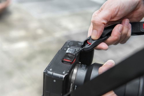 Pasek na szyję do małego aparatu Peak Design Leash v3 - Ash