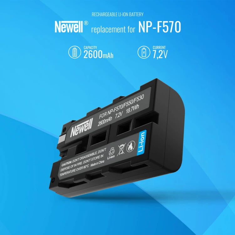 Akumulator Newell zamiennik Sony NP-F570 NP-F550 NP-F530