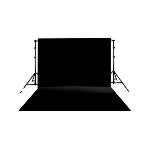 Tło fotograficzne czarne polipropylenowe 270x1000cm 2,7m x 10m na tulei kartonowej