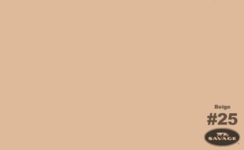 Tło kartonowe Savage 2,7m x 5,5m beżowe Beige #25