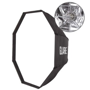 Softbox oktagonalny GlareOne szybki montaż Easy Fold 150cm bowens