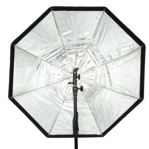 Softbox oktagonalny GlareOne Parasolkowy 80cm z dyfozorem do lamp reporterskich