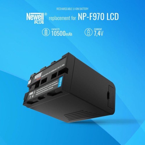 Akumulator Newell Plus typ Sony NP-F970 NP-F960 LCD