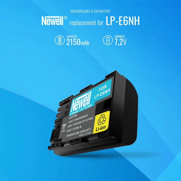 akumulator LP-E6NH do Canon R5 Newell
bateria LP-E6NH do Canon R6 Newell