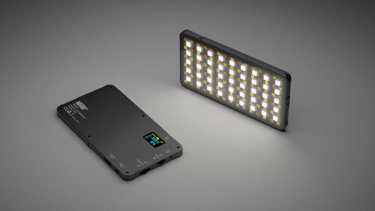 panel led rgb z akumulatorem