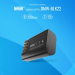 Akumulator Newell zamiennik DMW-BLK22 do Panasonic S5, G9 ,GH5S