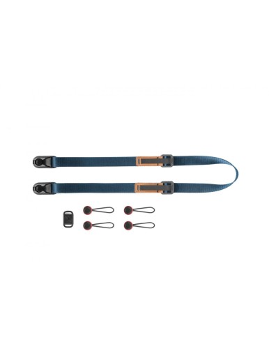 Pasek na szyję do małego aparatu Peak Design Leash v3 - Midnight Niebieski