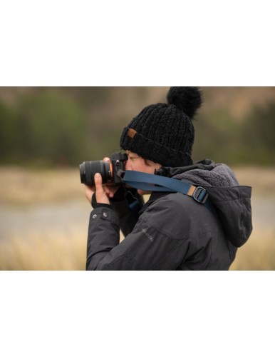 Pasek Peak Design Slide Lite Midnight v3 Niebieski do lekkiego aparatu