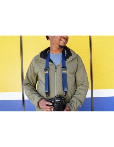 Pasek Peak Design Slide Lite Midnight v3 Niebieski do lekkiego aparatu