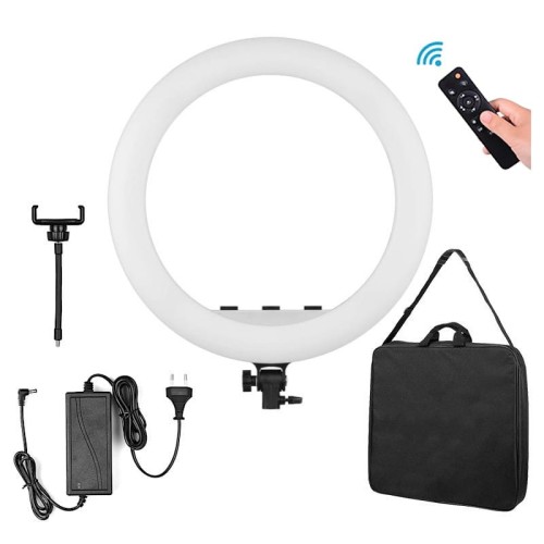 Lampa pierścieniowa LED MTY-18C 2700-6500K