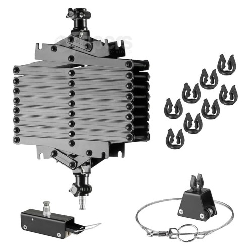 Pantograf o rozmiarach 43-350cm do systemu sufitowego