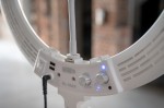 Kosmetyczna lampa pierścieniowa LED Newell RL-18A - WB (3200 K - 5500 K) - Arctic White