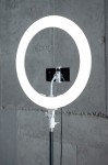Kosmetyczna lampa pierścieniowa LED Newell RL-18A - WB (3200 K - 5500 K) - Arctic White