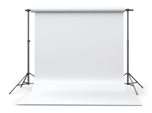Tło kartonowe Savage 1,35m x 11m białe Super White #01