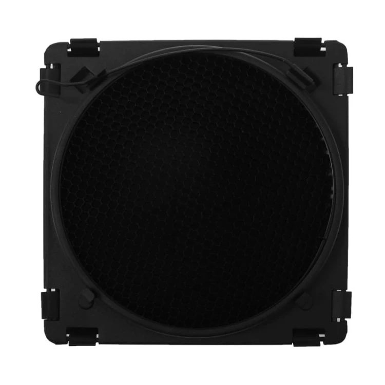 Wrota z plastrem miodu i filtrami do lamp studyjnych o średnicy od 15cm do 19cm