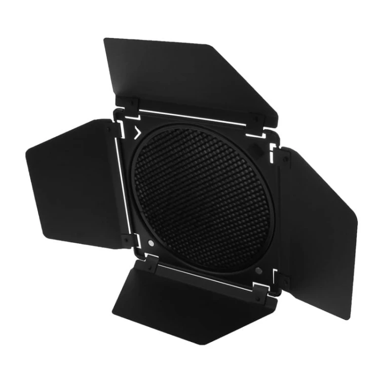 Wrota z plastrem miodu i filtrami do lamp studyjnych o średnicy od 15cm do 19cm