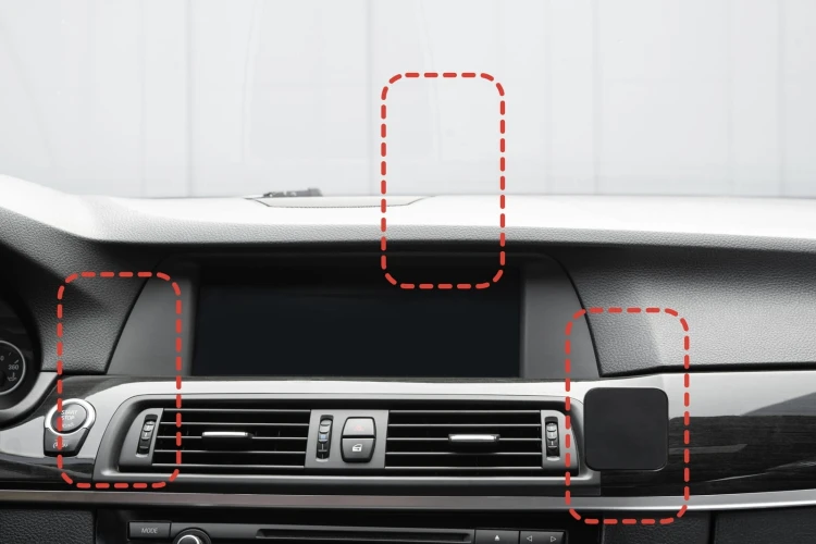 Peak Design Mobile Car Mount VHB - Magnetyczny Uchwyt Samochodowy Do Telefonu - Czarny