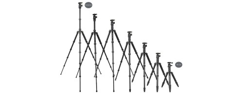 Statyw Fotopro X-go Gecko z głowicą kulową FPH-42Q - szaro-czarny