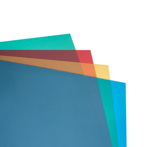 Zestaw 4 filtrów żelowych 40x40cm