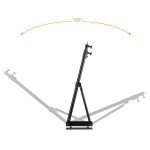 Wysięgnik ścienny do lamp studyjnych FALCON Wall boom 98-169cm Czarny