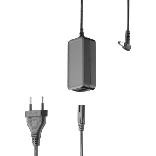 Elektryczny stół obrotowy 60 x 8cm z pilotem - Czarny
