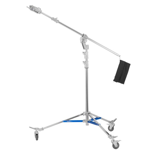 Profesjonalny statyw oświetleniowy typu boom Jinbei M8 z kółkami