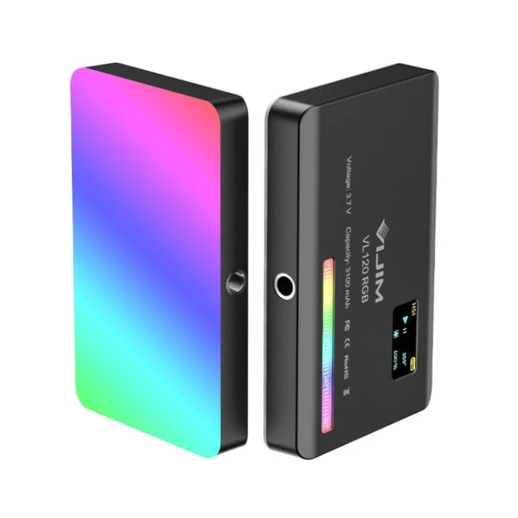 Kieszonkowa lampa diodowa LED Ulanzi VIJIM VL120 2500-9000K + RGB