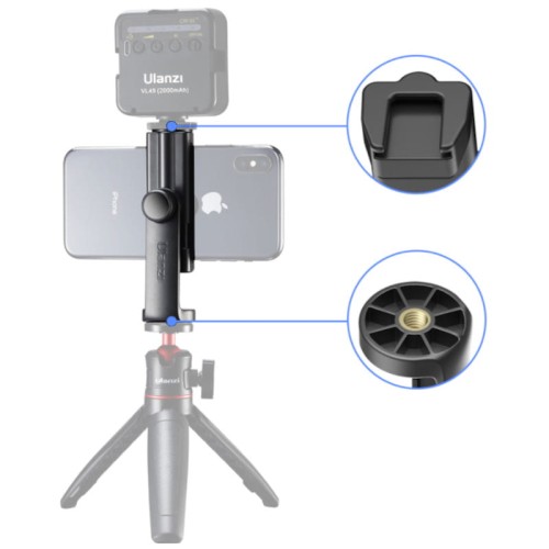 Obrotowy uchwyt do telefonu Ulanzi ST-17 na statywie