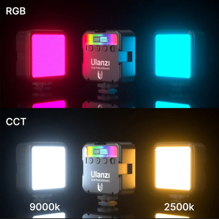 Mini lampa LED Ulanzi VL49 RGB